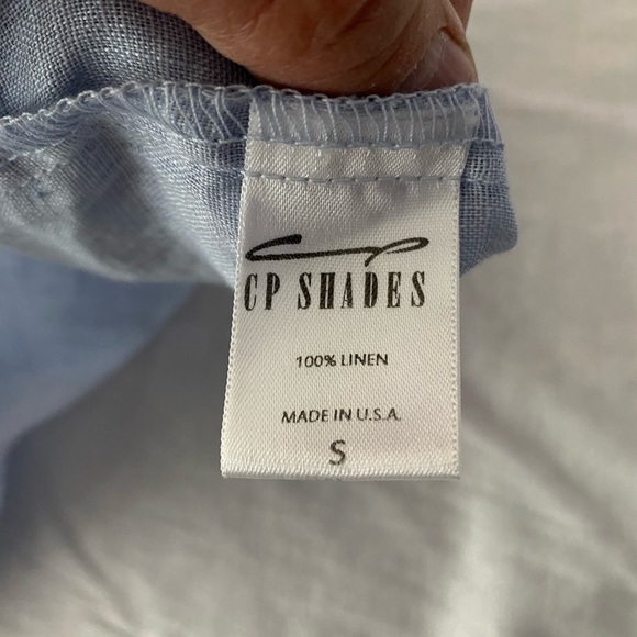 CP Shades Pia Linen Pintuck Top - Picture 4 of 9